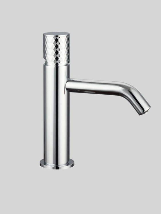 HELIOS bateria umywalkowa niska Chrom