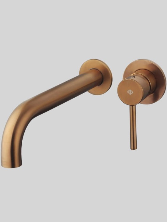 SIRIO bateria umywalkowa podtynkowa Copper PVD