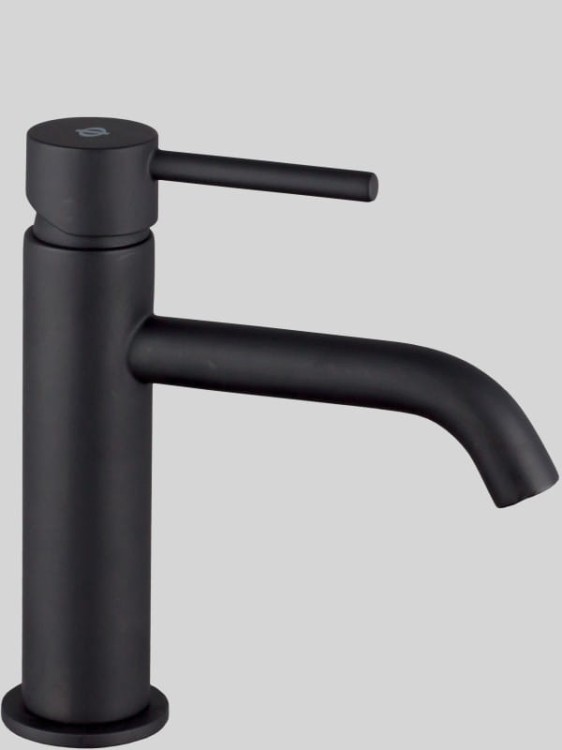 SIRIO bateria umywalkowa niska Black