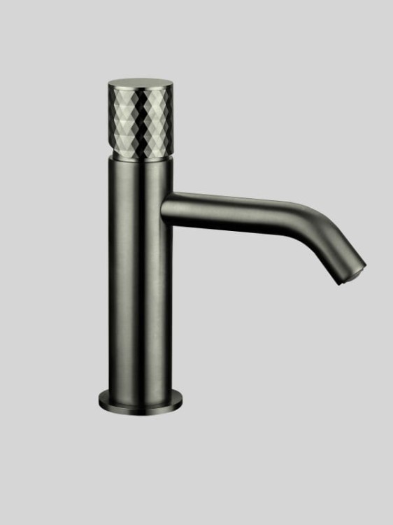 HELIOS bateria umywalkowa niska Gunmetal