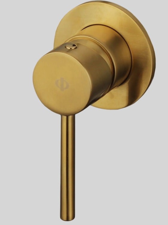 SIRIO bateria umywalkowa podtynkowa Gold PVD